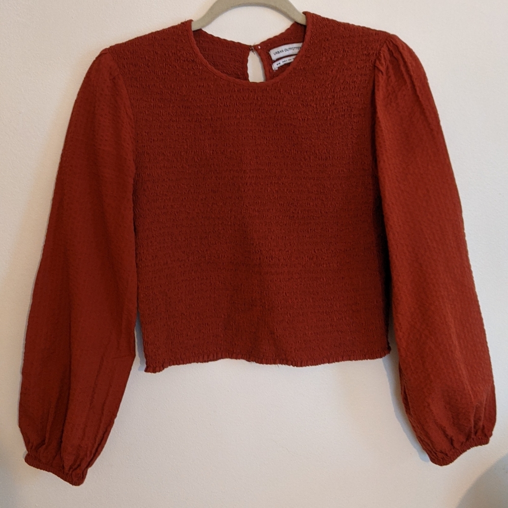 Smocked Puff Sleeve